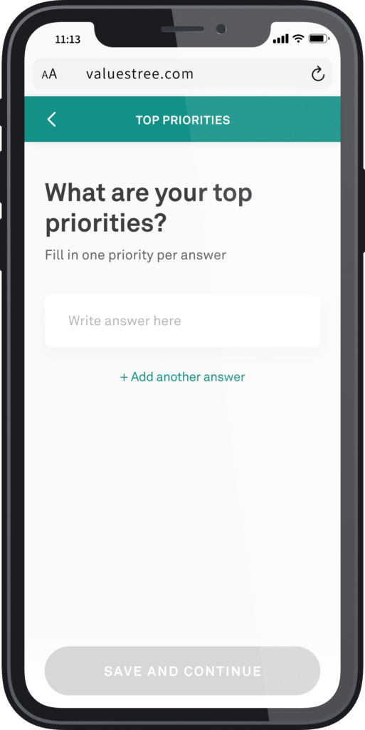 Sustainable-efficiency mockup mobile view